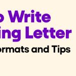 How to Write Joining Letter